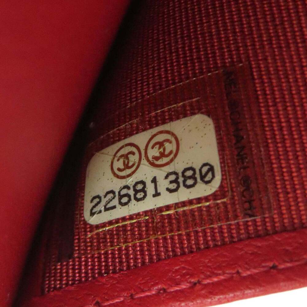CHANEL Red Wallet - Picture 10 of 16